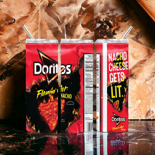 20oz Flaming Hot Doritos Tumbler